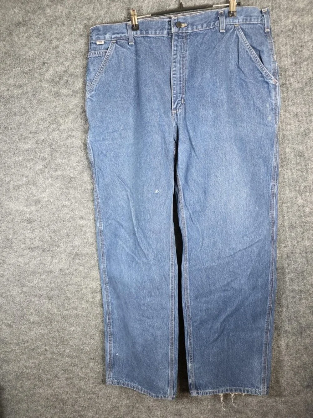 Carhartt FR Jeans Mens 40x34 Flame Resistant Denim Workwear Pants Distressed